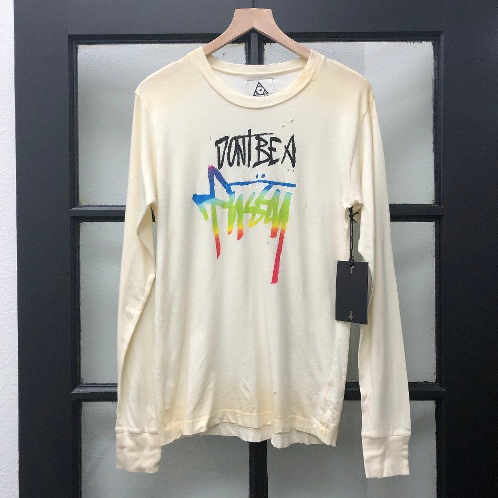 New UNIF Don't Be a Pu$$y Graphic Tee - Size XS